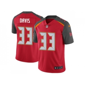 Nike Tampa Bay Buccaneers #33 Carlton Davis Red Team Color Men Stitched NFL Vapor Untouchable Limited Jersey