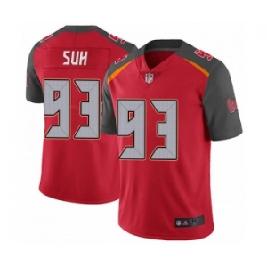 Nike Tampa Bay Buccaneers #93 Ndamukong Suh Men's Limited Team Color Vapor Untouchable Red Jersey