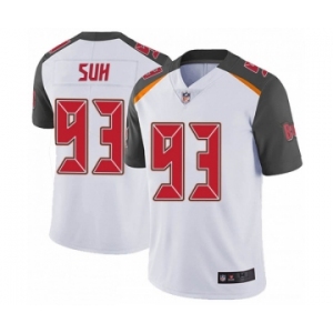 Nike Tampa Bay Buccaneers #93 Ndamukong Suh Men's Limited Vapor Untouchable White Jersey