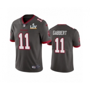 Tampa Bay Buccaneers #11 Blaine Gabbert Pewter 2021 Super Bowl LV Jersey