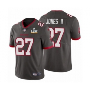 Tampa Bay Buccaneers #27 Ronald Jones II Pewter Super Bowl LV Jersey