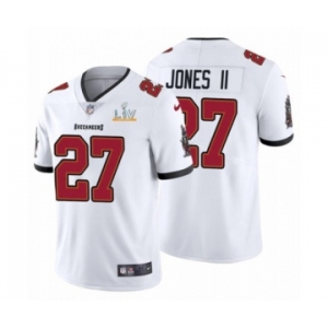 Tampa Bay Buccaneers #27 Ronald Jones II White Super Bowl LV Jersey