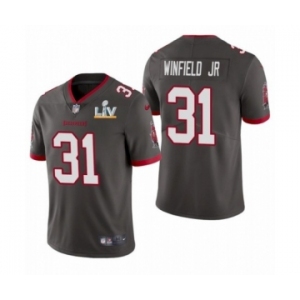 Tampa Bay Buccaneers #31 Antoine Winfield Jr Super Bowl LV Pewter Jersey