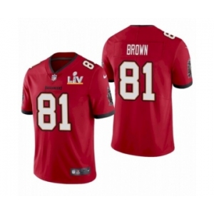 Tampa Bay Buccaneers #31 Antonio Brown Red 2021 Super Bowl LV Jersey