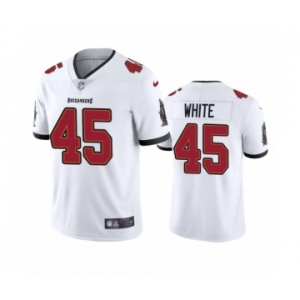 Tampa Bay Buccaneers #45 Devin White White 2020 Vapor Limited Jersey