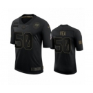 Tampa Bay Buccaneers #50 Vita Vea Black 2020 Salute to Service Limited Jersey