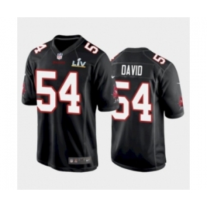 Tampa Bay Buccaneers #54 Lavonte David Black Fashion Super Bowl LV Jersey
