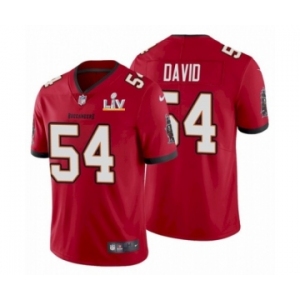 Tampa Bay Buccaneers #54 Lavonte David Red 2021 Super Bowl LV Jersey