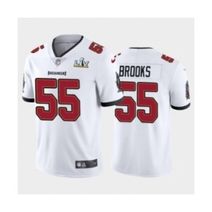 Tampa Bay Buccaneers #55 Derrick Brooks White Super Bowl LV Jersey
