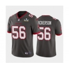 Tampa Bay Buccaneers #56 Hardy Nickerson Pewter Super Bowl LV Jersey