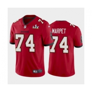 Tampa Bay Buccaneers #74 Ali Marpet Red Super Bowl LV Jersey