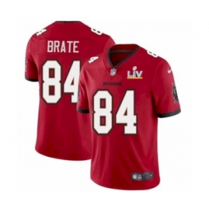 Tampa Bay Buccaneers #84 Cameron Brate Red 2021 Super Bowl LV Jersey