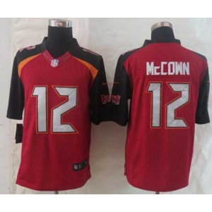 nike nfl jerseys tampa bay buccaneers #12 mccown red[nike limited][2014 new]