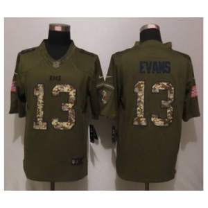 nike nfl jerseys tampa bay buccaneers #13 evans army green[nike Limited Salute To Service]