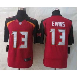 nike nfl jerseys tampa bay buccaneers #13 evans red[nike limited]