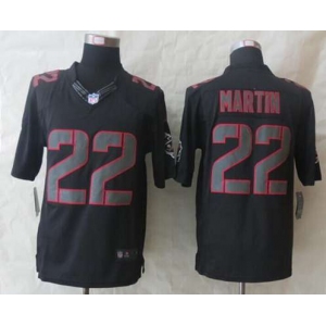 nike nfl jerseys tampa bay buccaneers #22 martin black[nike impact limited]