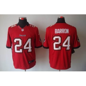 nike nfl jerseys tampa bay buccaneers #24 barron red[nike limited]