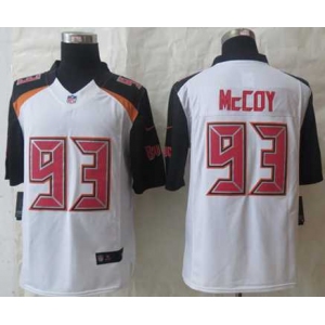 nike nfl jerseys tampa bay buccaneers #93 mccoy white[nike limited][2014 new]