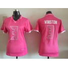 2015 Women Nike Tampa Bay Buccaneers #3 Winston pink jerseys