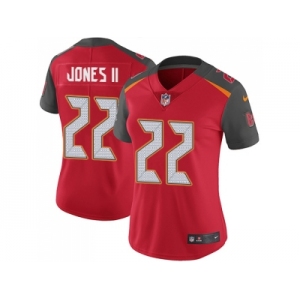 Women Nike Tampa Bay Buccaneers #22 Ronald Jones II Red Team Color Stitched NFL Vapor Untouchable Limited Jersey