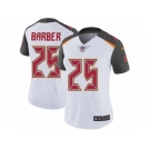 Women Nike Tampa Bay Buccaneers #25 Peyton Barber White Vapor Untouchable Limited Player NFL Jersey