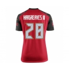 Women Tampa Bay Buccaneers #28 Vernon Hargreaves III Nike Red Jersey