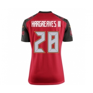Women Tampa Bay Buccaneers #28 Vernon Hargreaves III Nike Red Jersey