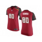 Women Tampa Bay Buccaneers #80 O.J. Howard Nike Red 2017 Draft Pick Game Jersey