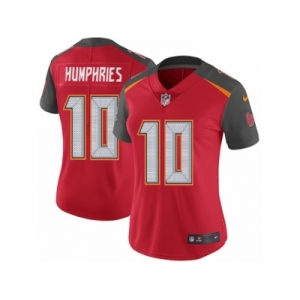 Women's Nike Tampa Bay Buccaneers #10 Adam Humphries Vapor Untouchable Limited Red Team Color NFL Jersey