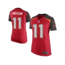 Women's Nike Tampa Bay Buccaneers #11 DeSean Jackson Red Team Color Stitched NFL New Elite Jersey