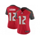 Women's Nike Tampa Bay Buccaneers #12 Chris Godwin Vapor Untouchable Limited Red Team Color NFL Jersey
