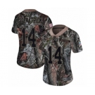 Women's Nike Tampa Bay Buccaneers #14 Ryan Fitzpatrick Limited Camo Rush Realtree NFL Jersey
