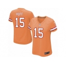 Women's Nike Tampa Bay Buccaneers #15 Josh Huff Limited Orange Glaze Alternate NFL Jersey