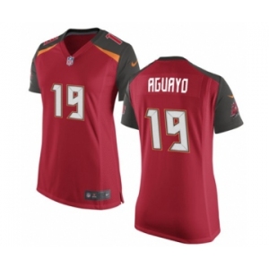 Women's Nike Tampa Bay Buccaneers #19 Roberto Aguayo Red Team Color NFL Jersey