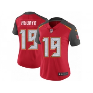 Women's Nike Tampa Bay Buccaneers #19 Roberto Aguayo Vapor Untouchable Limited Red Team Color NFL Jersey