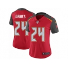 Women's Nike Tampa Bay Buccaneers #24 Brent Grimes Vapor Untouchable Limited Red Team Color NFL Jersey