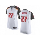 Women's Nike Tampa Bay Buccaneers #27 J.J. Wilcox Limited White NFL Jersey