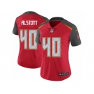 Women's Nike Tampa Bay Buccaneers #40 Mike Alstott Vapor Untouchable Limited Red Team Color NFL Jersey
