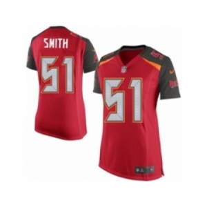Women's Nike Tampa Bay Buccaneers #51 Daryl Smith Limited Red Team Color NFL Jersey
