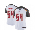 Women's Nike Tampa Bay Buccaneers #54 Lavonte David Vapor Untouchable Limited White NFL Jersey