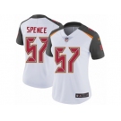 Women's Nike Tampa Bay Buccaneers #57 Noah Spence Vapor Untouchable Limited White NFL Jersey