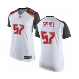 Women's Nike Tampa Bay Buccaneers #57 Noah Spence White NFL Jersey