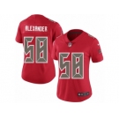 Women's Nike Tampa Bay Buccaneers #58 Kwon Alexander Limited Red Rush NFL Jersey