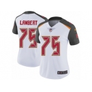 Women's Nike Tampa Bay Buccaneers #75 Davonte Lambert Vapor Untouchable Limited White NFL Jersey