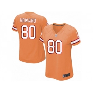 Women's Nike Tampa Bay Buccaneers #80 O. J. Howard Limited Orange Glaze Alternate NFL Jersey