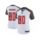 Women's Nike Tampa Bay Buccaneers #80 O. J. Howard Vapor Untouchable Limited White NFL Jersey