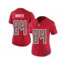Women's Nike Tampa Bay Buccaneers #84 Cameron Brate Limited Red Rush NFL Jersey