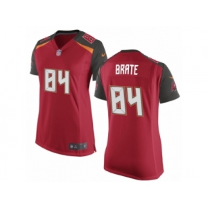 Women's Nike Tampa Bay Buccaneers #84 Cameron Brate Limited Red Team Color NFL Jersey