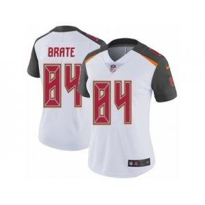 Women's Nike Tampa Bay Buccaneers #84 Cameron Brate Vapor Untouchable Limited White NFL Jersey