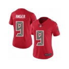 Women's Nike Tampa Bay Buccaneers #9 Bryan Anger Limited Red Rush NFL Jersey